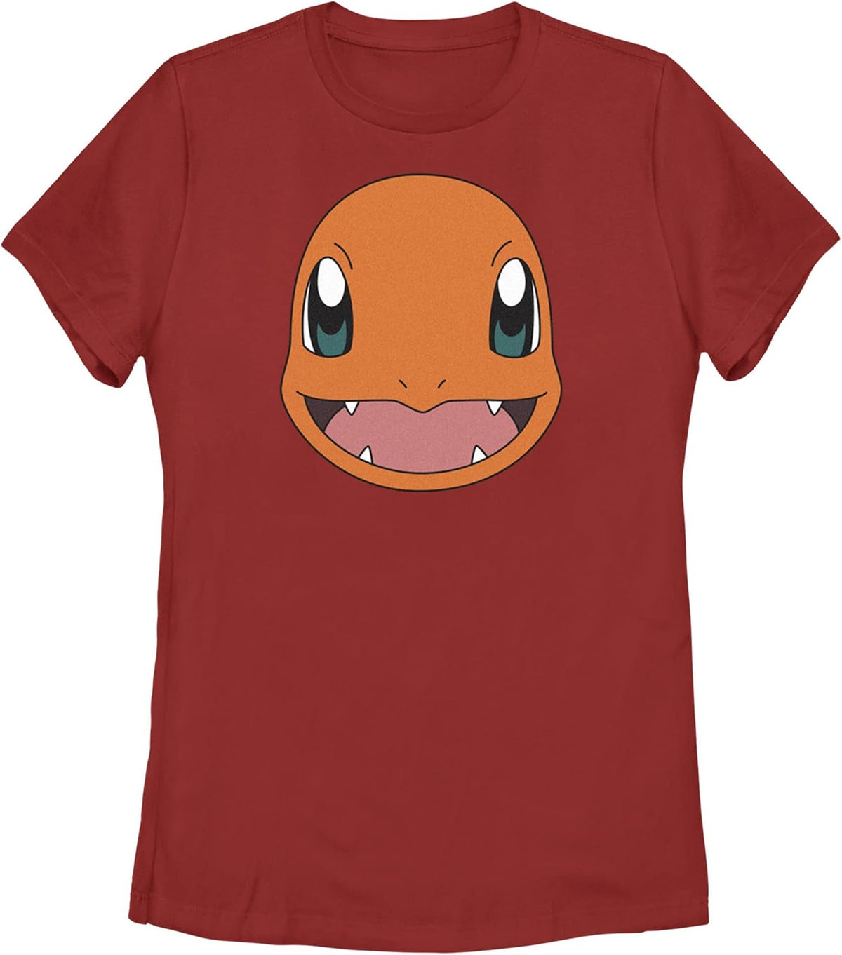 Fifth Sun Pokemon Char Filled Head Women's Short Sleeve Tee Shirt T-Shirt | Best Seller