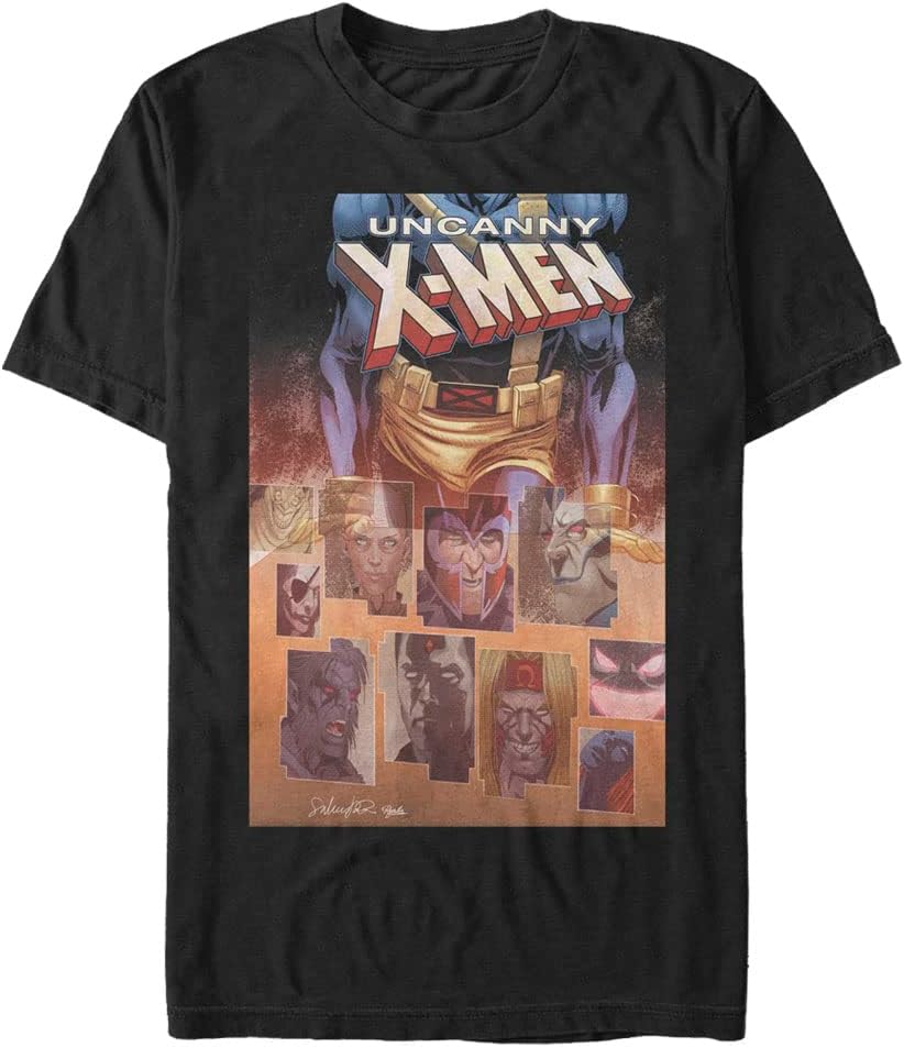 Marvel Big & Tall Classic Uncanny X Men's Tops Short Sleeve Tee Shirt T-Shirt | Trending 2025