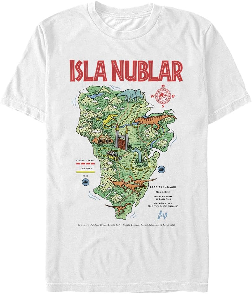 Jurassic Park Men's Isla Nublar Apparel | Trending 2025