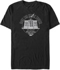 Back To The Future Big & Tall Clock Tower Men's Tops Short Sleeve Tee Shirt, Black, 4X-Large Tall T-Shirt | Aesthetic...