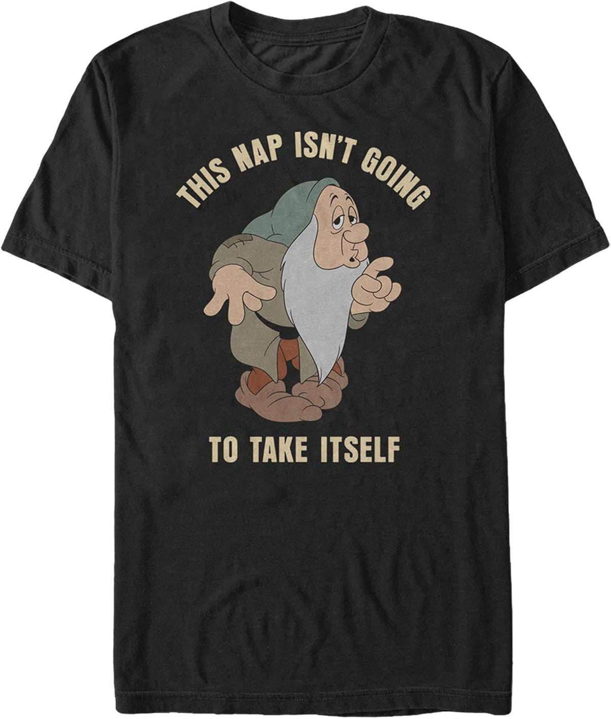 Disney Princesses Nap Taker Men's Tops Short Sleeve Tee Shirt T-Shirt | Best Seller