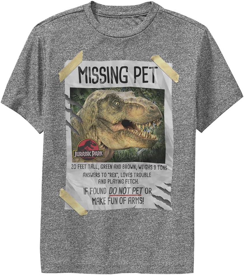Jurassic Park Kids' Missing Pet Apparel | Premium Quality