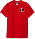 Disney Incredibles Chest Logo Graphic T-Shirt Shirt T-Shirt | Premium Quality