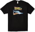Back To The Future Men's Future 2 Basic Solid Tee T-Shirt | Best Seller
