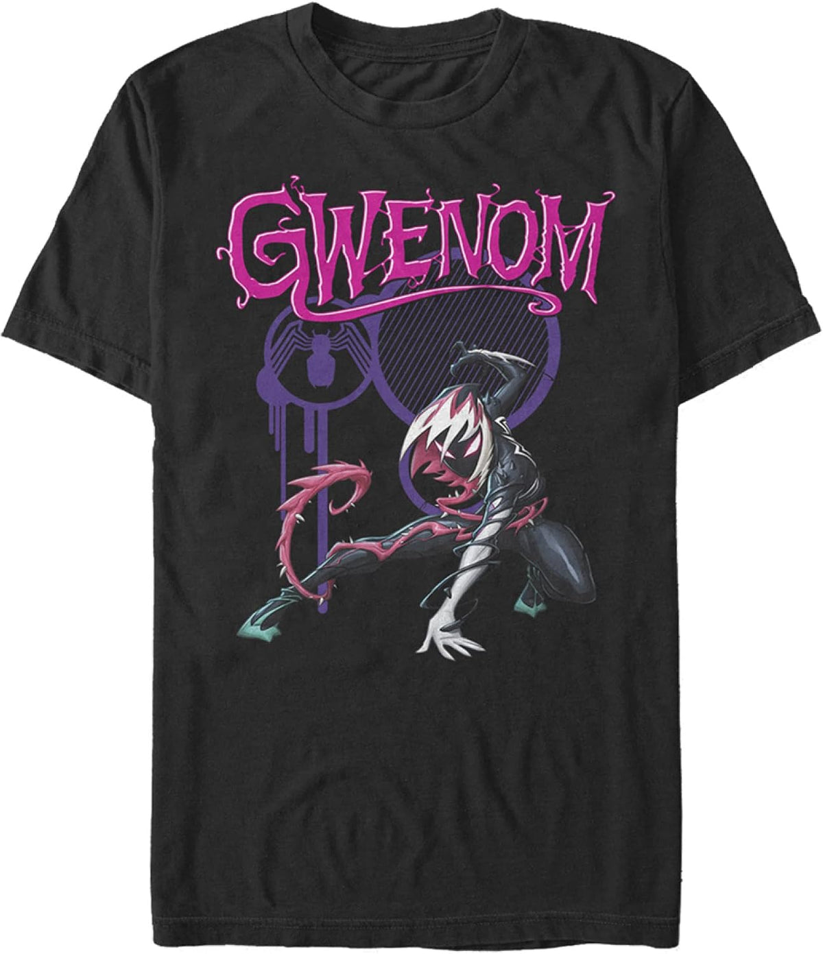 Marvel Big & Tall Classic Gwenom and Icon Men's Tops Short Sleeve Tee Shirt T-Shirt | Best Seller