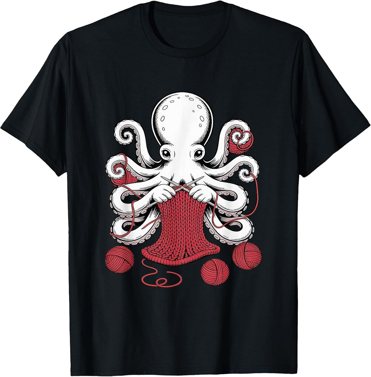 Yarn Craftopus Tee - Funny Octopus Yarn Lover T-Shirt | Trending 2025 | High CTR Title