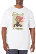 Marvel Big & Tall Classic Gamo-ra Kanji Men's Tops Short Sleeve Tee Shirt T-Shirt | US Viral Style