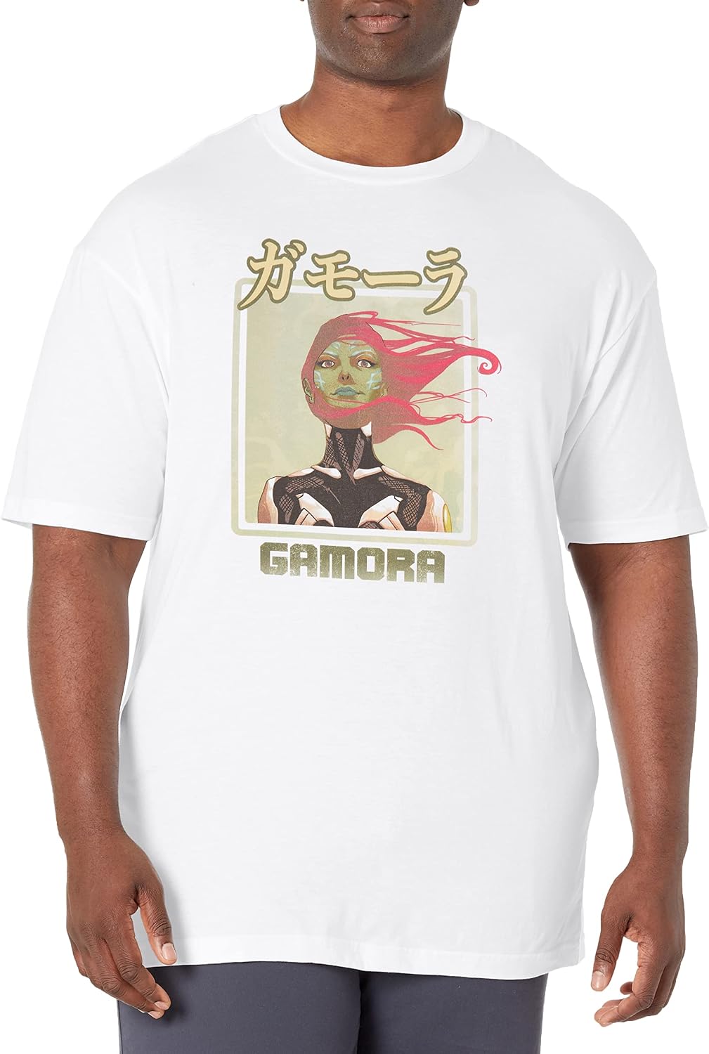 Marvel Big & Tall Classic Gamo-ra Kanji Men's Tops Short Sleeve Tee Shirt T-Shirt | US Viral Style