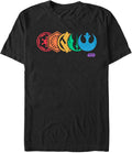 STAR WARS Men's A New Hope Colorful Logos Apparel | Aesthetic Streetwear