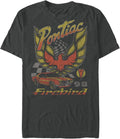 Fifth Sun Mens General Motors Firebird Race Young Men's Short Sleeve Tee Shirt T-Shirt | Aesthetic Streetwear