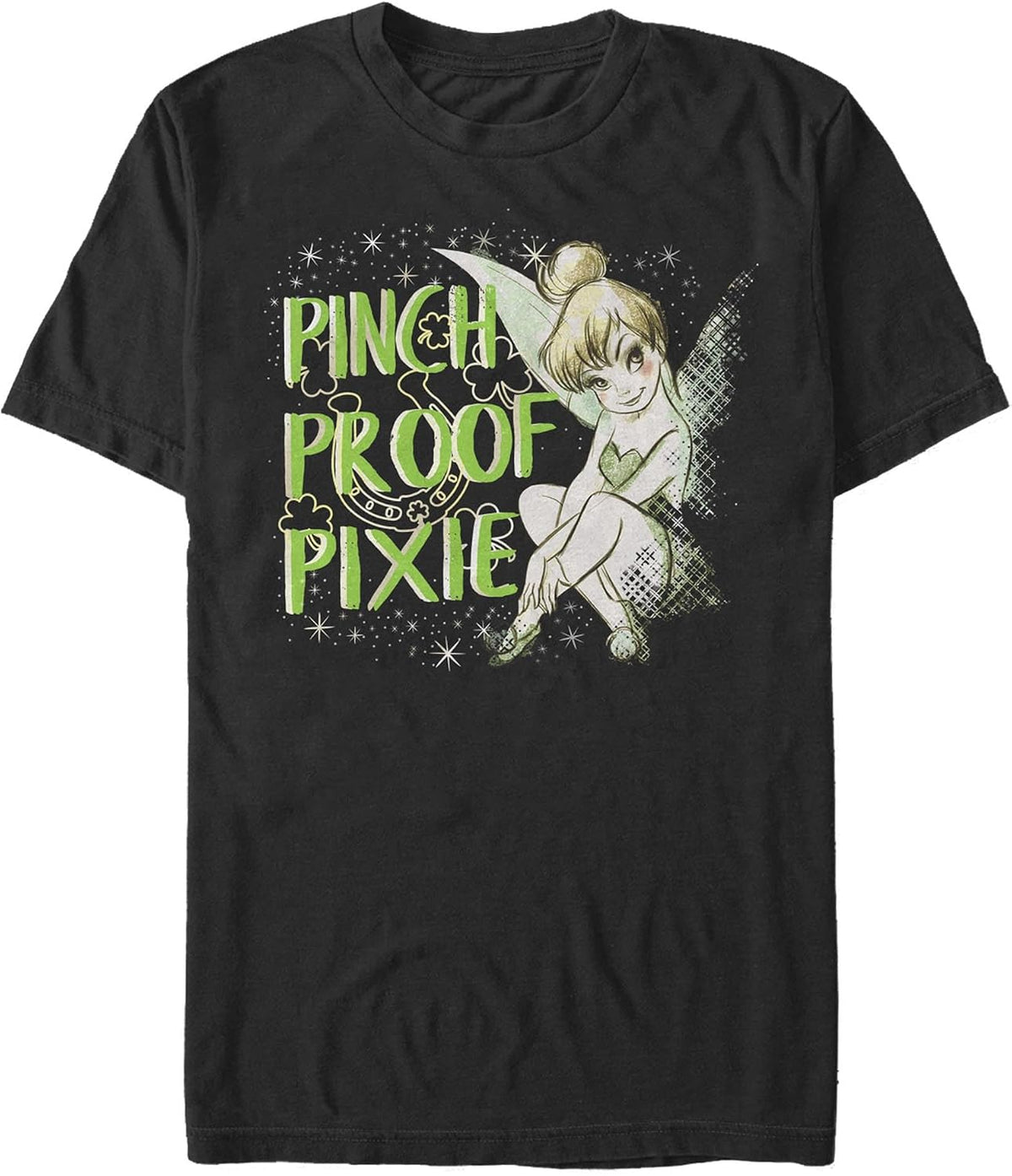 Disney Big & Tall Tinkerbell Pinch Proof Tink Men's Tops Short Sleeve Tee Shirt T-Shirt | Trending 2025