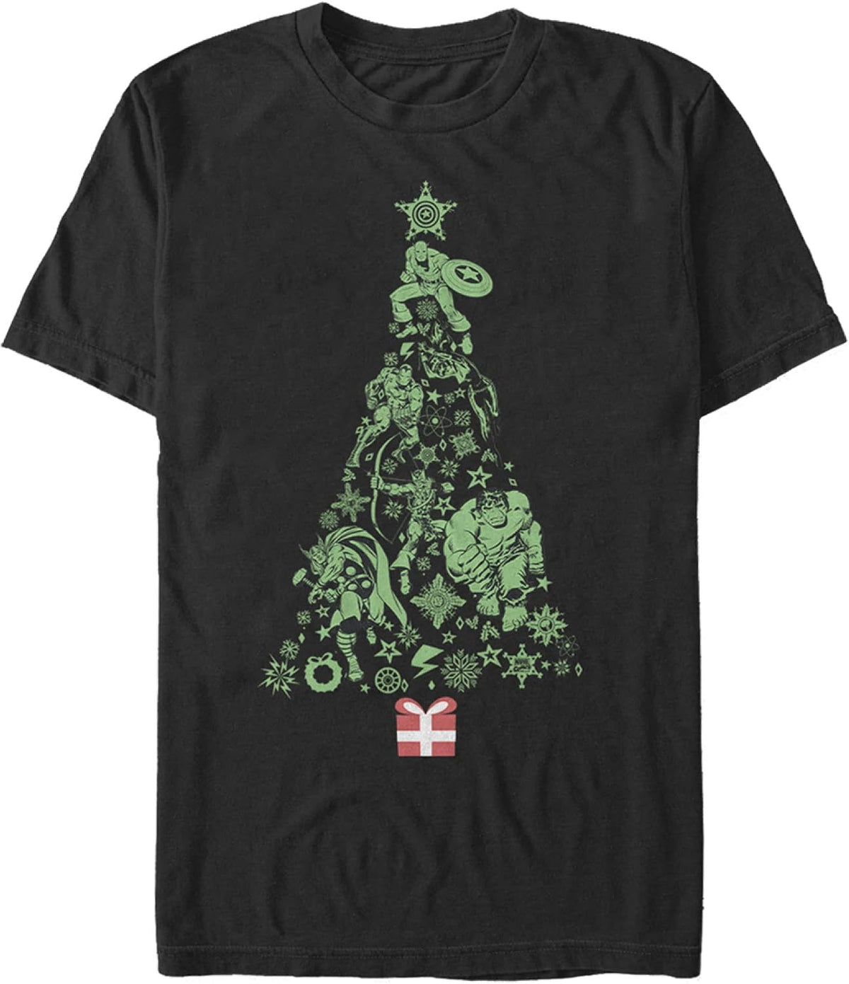 Marvel Big & Tall Comics Retro Holiday Icon Men's Tops Short Sleeve Tee Shirt T-Shirt | Premium Quality