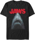 Fifth Sun Big & Tall Jaws Out of Water Men's Tops Short Sleeve Tee Shirt T-Shirt | Premium Quality