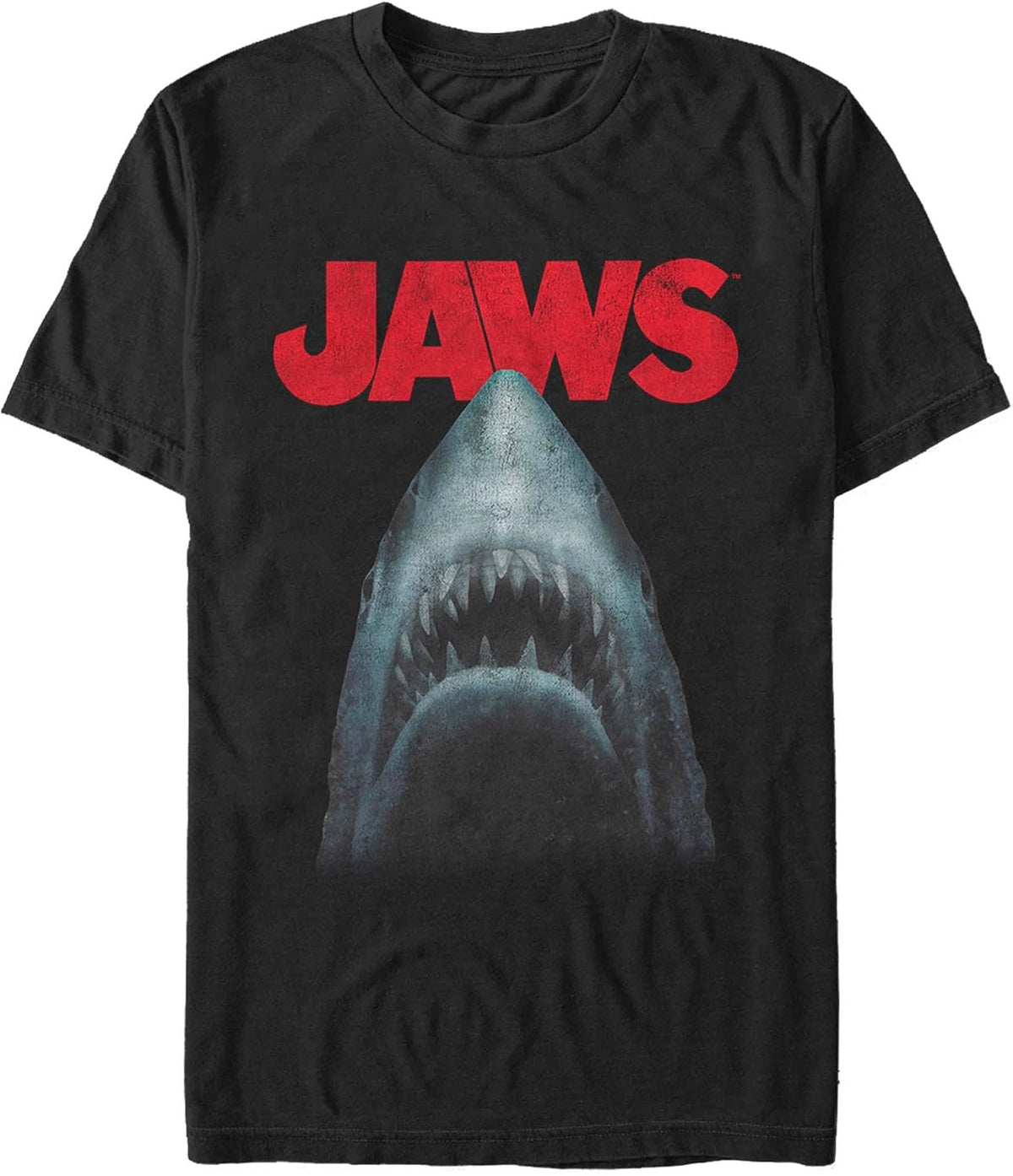 Fifth Sun Big & Tall Jaws Out of Water Men's Tops Short Sleeve Tee Shirt T-Shirt | Premium Quality