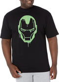 Marvel Big & Tall Classic Oozing Ironman Men's Tops Short Sleeve Tee Shirt T-Shirt | Premium Quality