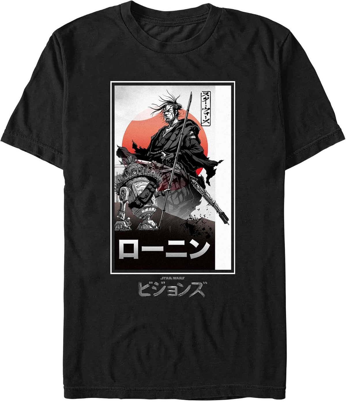 STAR WARS Big & Tall Visions Theduel Jedi Men's Tops Short Sleeve Tee Shirt T-Shirt | Aesthetic Streetwear