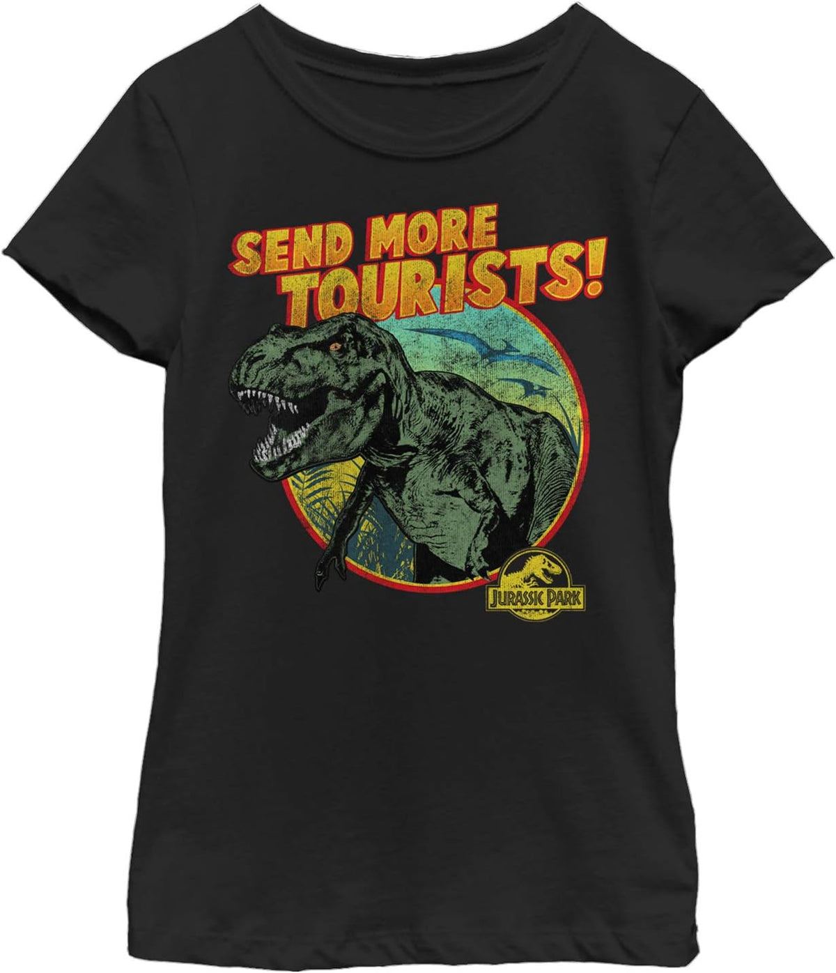 Jurassic Park Women's Send Tourists Apparel | Best Seller