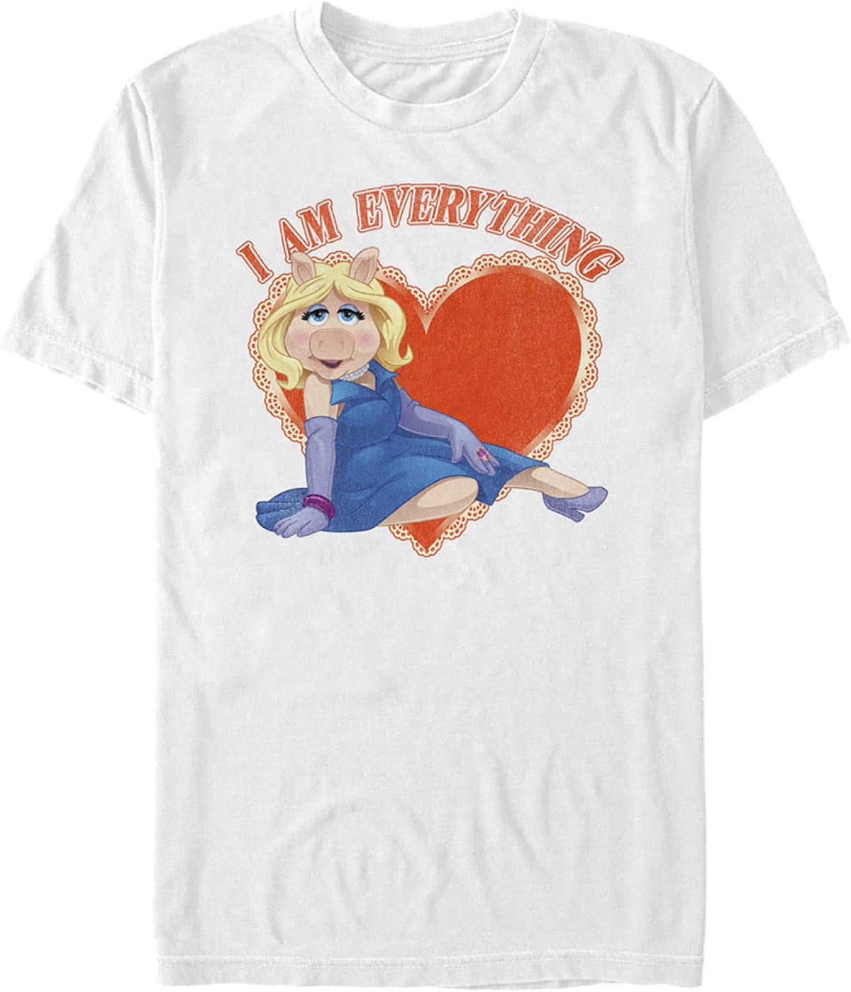 Disney Big & Tall Muppets I Am Everything Men's Tops Short Sleeve Tee Shirt T-Shirt | Aesthetic Streetwear