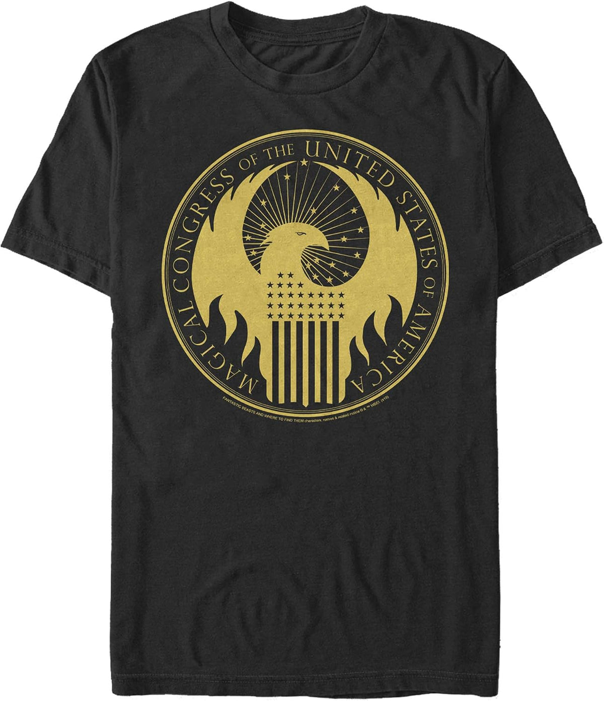 Fantastic Beasts Men's Magical Congress Emblem Apparel | Trending 2025