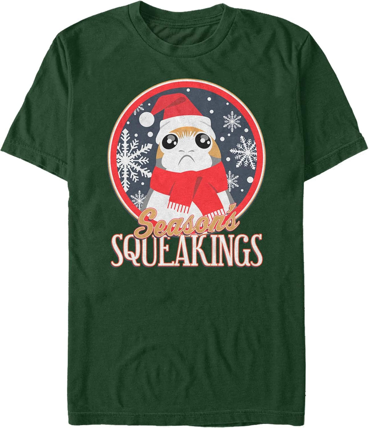 STAR WARS Officially Licensed PORG Squeakings Men's Tee T-Shirt | Trending 2025