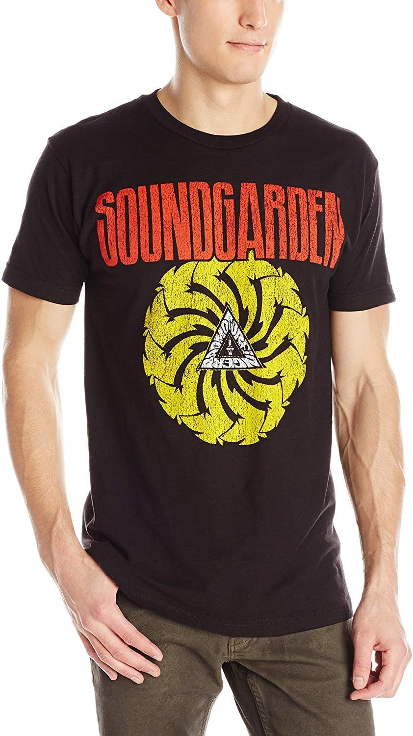 FEA Merchandising Men's Sound Garden Bad Motor Finger Lightweight Apparel | Aesthetic Streetwear