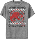 Jurassic World Kids' Multi Language Warnings Apparel | US Viral Style