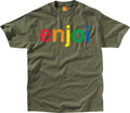 Enjoi Spectrum Short Sleeve T Shirt Military Green, Large T-Shirt | Premium Quality
