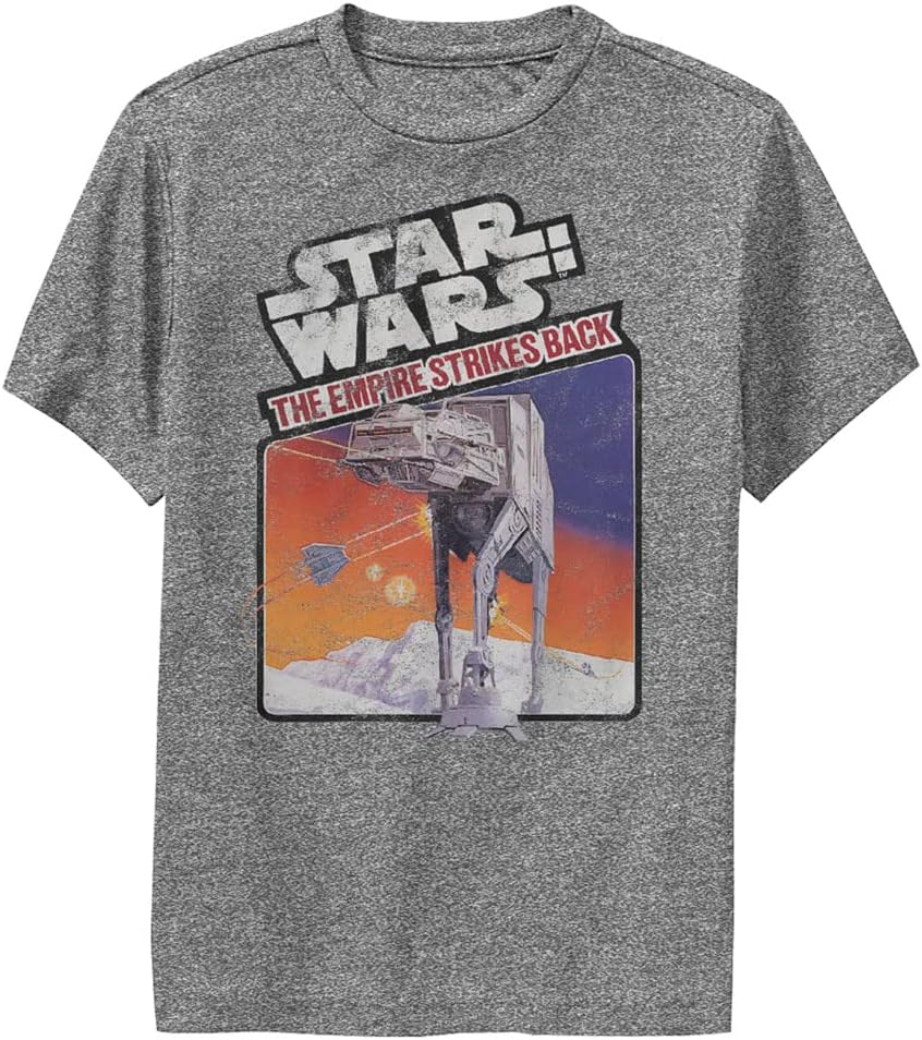 STAR WARS Kids Empire Atari Cartridge Boys Short Sleeve Tee Shirt T-Shirt | Aesthetic Streetwear