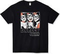 Warner Brothers Big & Tall Batman Quinn Three Up Men's Tops Long Sleeve Tee Shirt, Black, Large T-Shirt | Aesthetic S...
