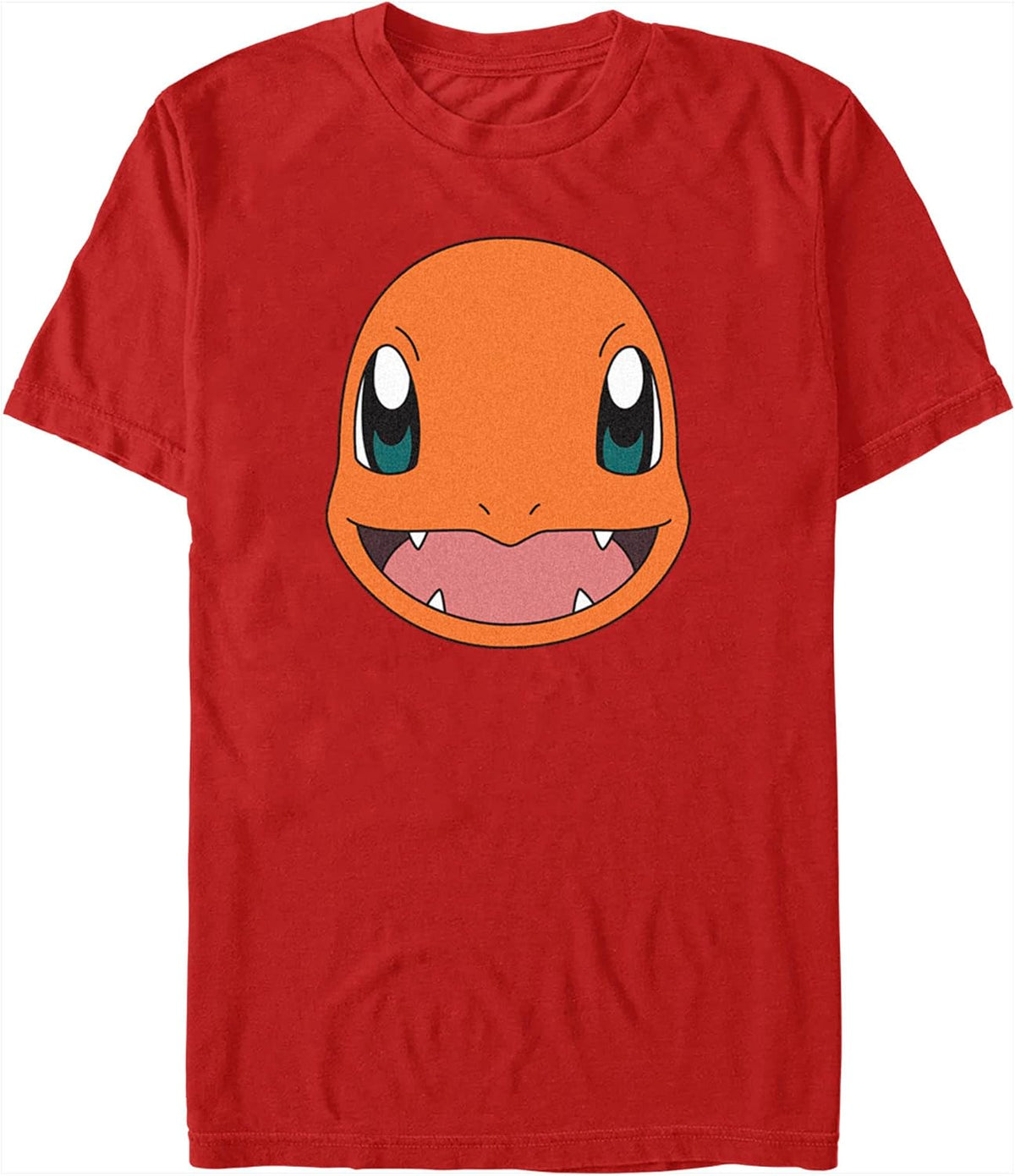 Fifth Sun Pokemon Char Filled Head Young Men's Short Sleeve Tee Shirt T-Shirt | Aesthetic Streetwear