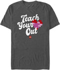 Fifth Sun Lego Iconic Teach Your Heart Out Young Men's Short Sleeve Tee Shirt T-Shirt | Aesthetic Streetwear