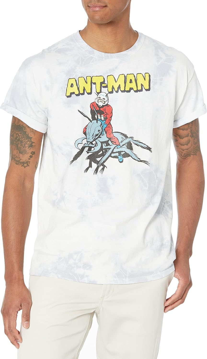 Marvel Universe Riding Ants Young Men's Short Sleeve Tee Shirt T-Shirt | US Viral Style