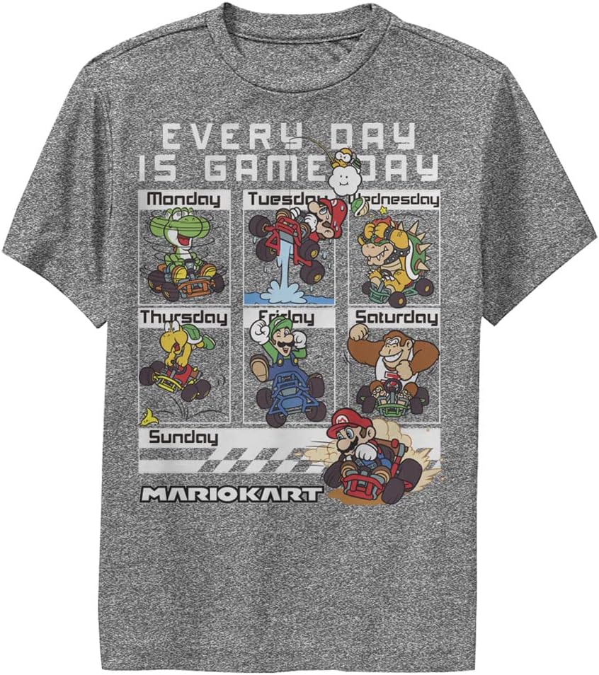 Nintendo Unisex-Child Race Days Apparel | US Viral Style