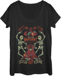 Fifth Sun Pixar Coco Viva Women's Short Sleeve Tee Shirt T-Shirt | US Viral Style