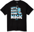 Disney Men's Aladdin Genie Let's Make Some Magic Graphic Apparel | Premium Quality