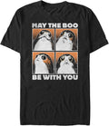 STAR WARS Men's The Last Jedi Halloween PORG Boo with You Apparel | Best Seller