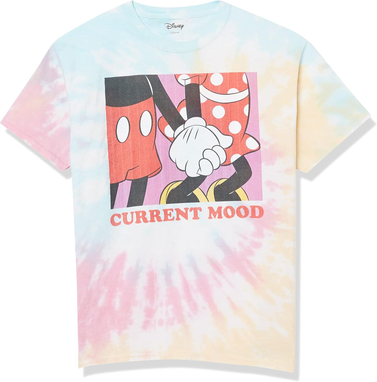 Disney Characters Current Mood Young Men's Short Sleeve Tee Shirt T-Shirt | Trending 2025