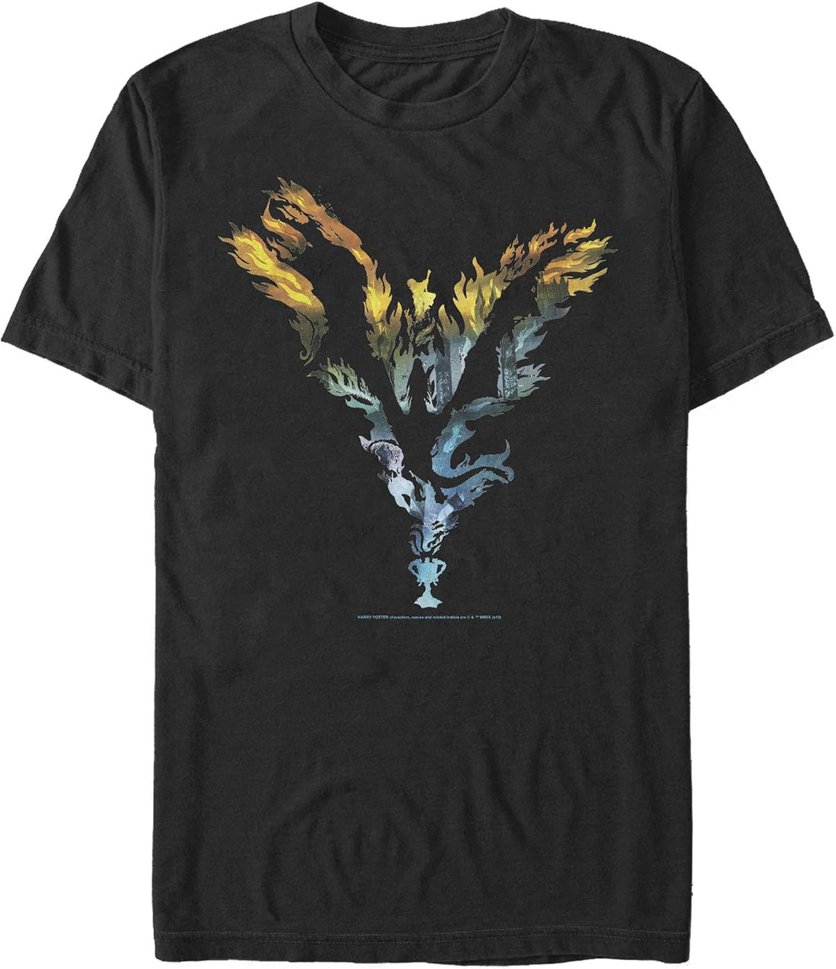 Harry Potter Men's Dragon Silhouette Apparel | Aesthetic Streetwear