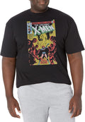Marvel Big & Tall Classic X Hell Fire Men's Tops Short Sleeve Tee Shirt T-Shirt | US Viral Style