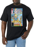 Marvel Big & Tall Classic Thanos Galaxy Guide Men's Tops Short Sleeve Tee Shirt T-Shirt | US Viral Style