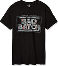 STAR WARS Men's Clone Wars Bad Batch Title Logo Apparel | Premium Quality