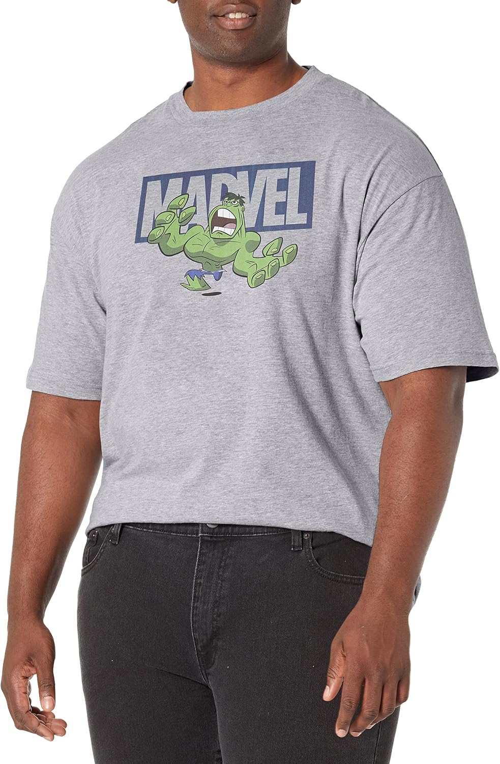 Marvel Classic Brick Hulk Men's Tops Short Sleeve Tee Shirt T-Shirt | Trending 2025
