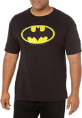 DC Comics Men's Batman Basic Logo Black Apparel | Premium Quality
