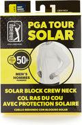 PGA TOUR Men's UPF 50 Solar Block Long Sleeve Golf Crew Shirt T-Shirt | US Viral Style