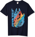 STAR WARS Men's Millenium Falcon Rainbow Diagram Apparel | Premium Quality