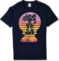 Nintendo Men's Super Metroid Samus Retro Sunset Apparel | US Viral Style