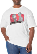 Marvel Big & Tall Scarlet WandaVision Men's Tops Short Sleeve Tee Shirt, White, X-Large T-Shirt | Trending 2025