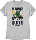 Fifth Sun Lego Ninjago Save Lloyd's Mom Women's Short Sleeve Heather Tee Shirt T-Shirt | Trending 2025