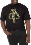STAR WARS Camo Mando Men's Tops Short Sleeve Tee Shirt T-Shirt | US Viral Style