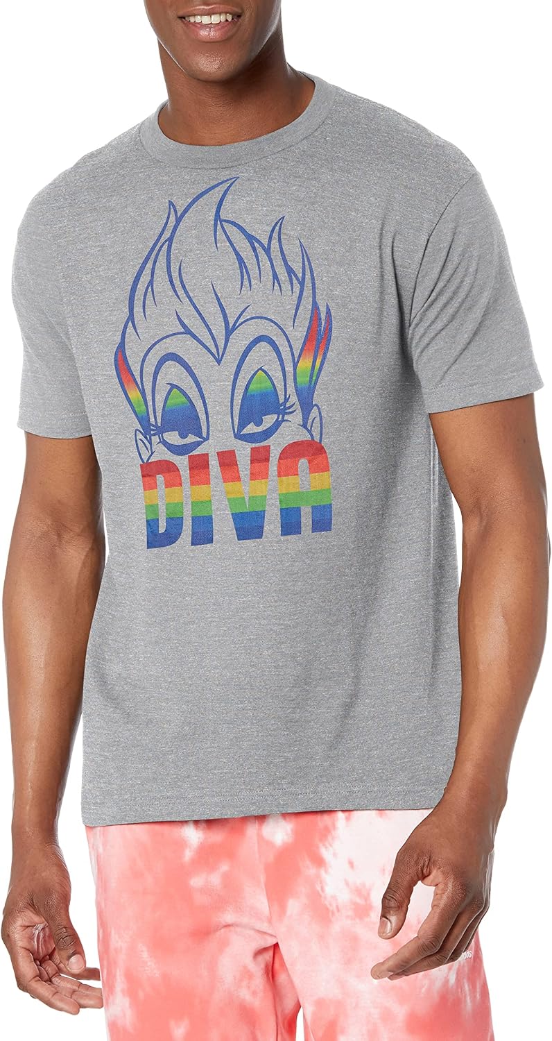 Disney Young Men's Diva Short Sleeve Apparel | US Viral Style